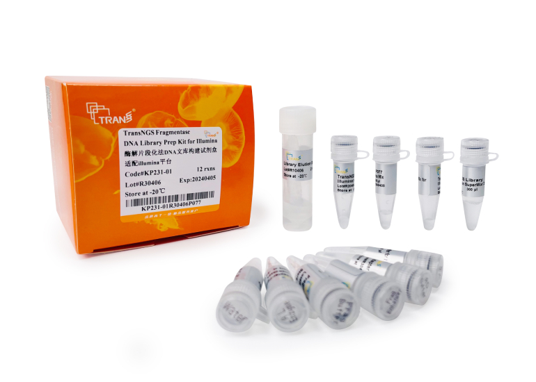 Набор TransNGS® Fragmentase DNA Library Prep Kit for Illumina® для подготовки библиотек ДНК, 12 реакций