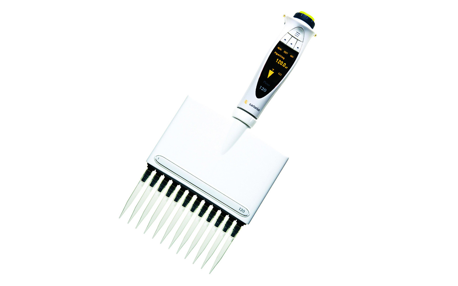 Дозатор пипеточный электронный 12-канальный Picus c варьируемым объемом дозирования, 5-120 мкл