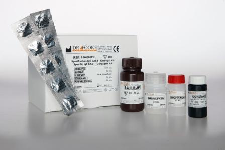 Набор для количественного определения (в диапазоне 0.35-100 ME/мл) аллерген-специфических IgE-антител