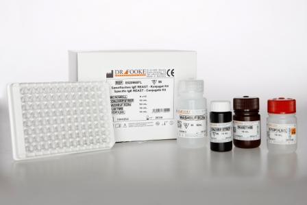 Набор для количественного определения (в диапазоне 0.35-100 МЕ/мл) аллерген-специфических IgE-антител к биотинилированным аллергенам