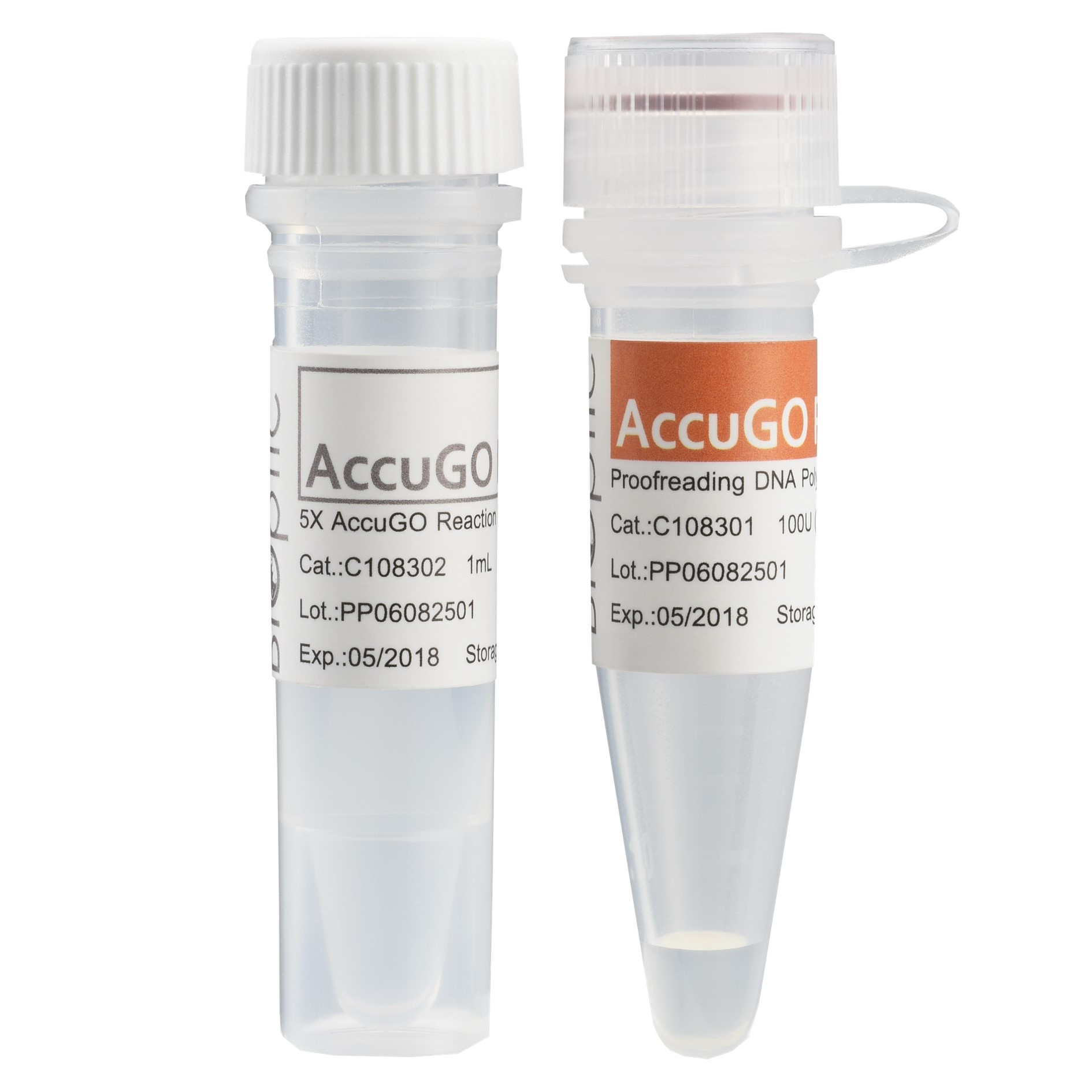 Редактирующая ДНК-полимераза AccuGO Pfu (2 е.а./мкл), 100 е.а. (не для использования в медицинских целях)