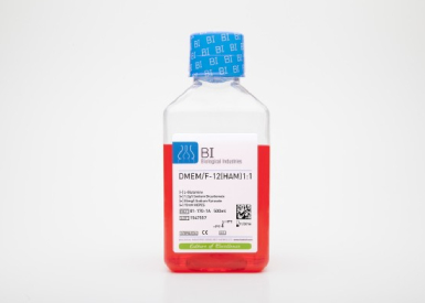 Среда DMEM/F12 без глутамина, с HEPES, с феноловым красным, 500 мл