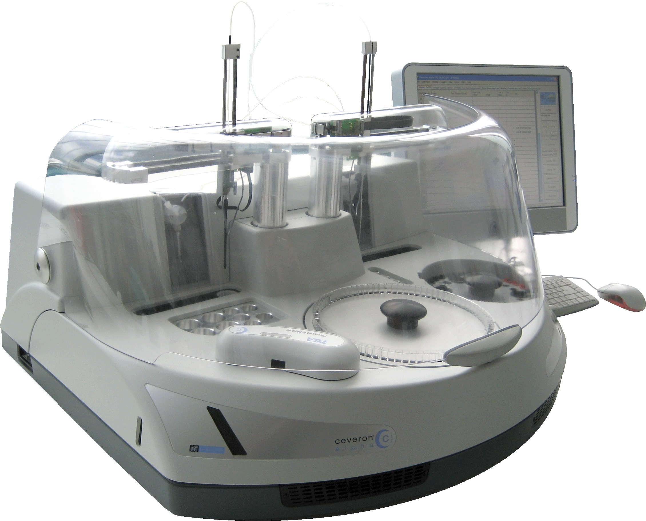 Автоматический анализатор Ceveron alpha, включая TGA-модуль