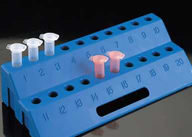 Штатив-терраса для микропробирок 1,5/2,0 мл, 2 × 10 мест