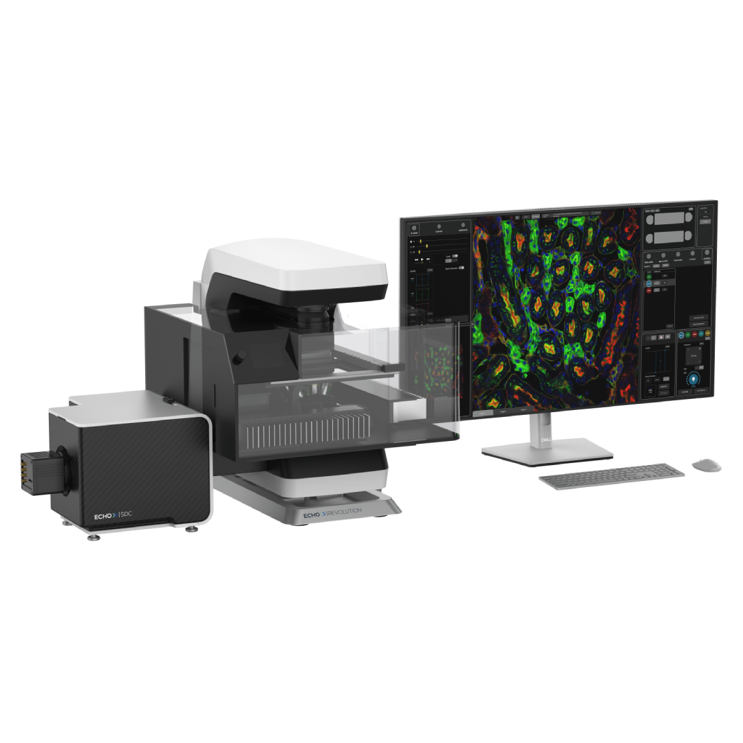 Конфокальный микроскоп ECHO Spinning Disk Confocal (не для использования в медицинских целях)