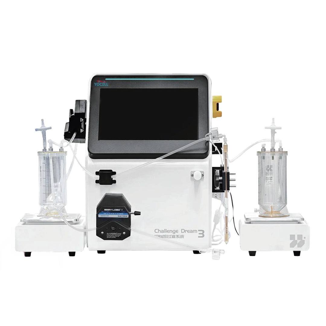 Система тангенциальной фильтрации Challenge Dream 20P, автоматизированная, перистальтический насос,13 л/мин (не для использования в медицинских целях)
