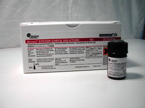 Раствор для проверки системы